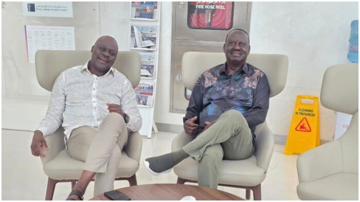 Photo of Raila at Dubai’s King’s College Hospital Fuels Health Rumours