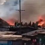 Massive Blaze Sweeps Through Mlango Kubwa as Emergency Crews Battle to Contain Fire Massive Blaze Sweeps Through Mlango Kubwa as Emergency Crews Battle to Contain Fire