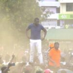Teargas Disrupts Kitengela Rally as Sifuna and Babu Owino Address Supporters Teargas Disrupts Kitengela Rally as Sifuna and Babu Owino Address Supporters