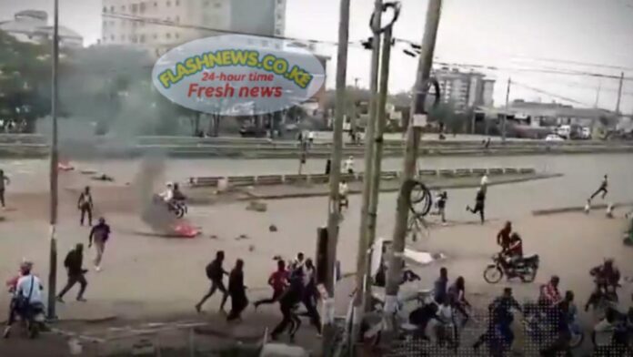 Running Battles Rock Ruiru Bypass as Angry Youth Clash With Police ...