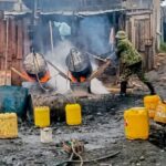 Police Arrest Two, Recover 220 Litres of Illegal Chang’aa in Kibra Operation Police Arrest Two, Recover 220 Litres of Illegal Chang'aa in Kibra Operation
